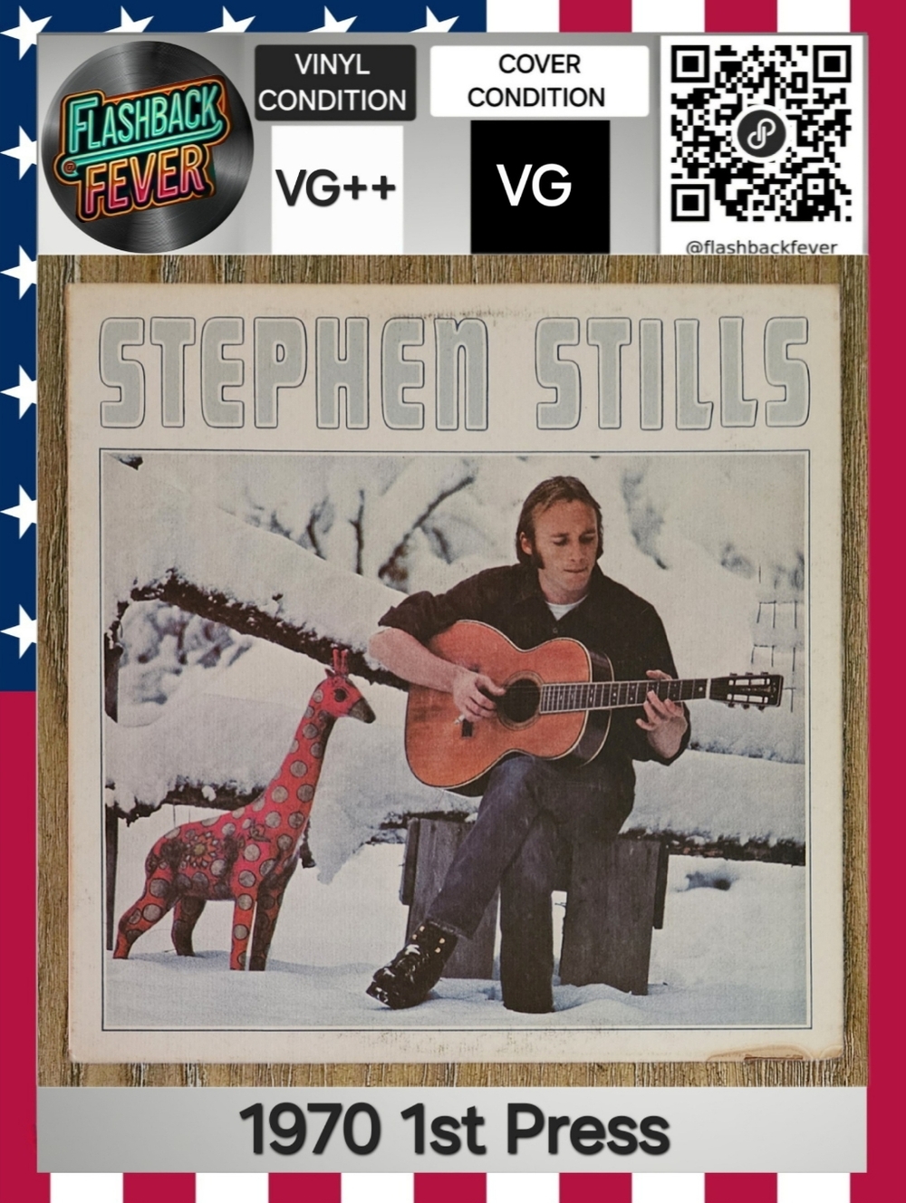 STEVEN STILLS•Steven Stills•1970 US Stereo (#SD 7202) Presswell, 1st Pressing